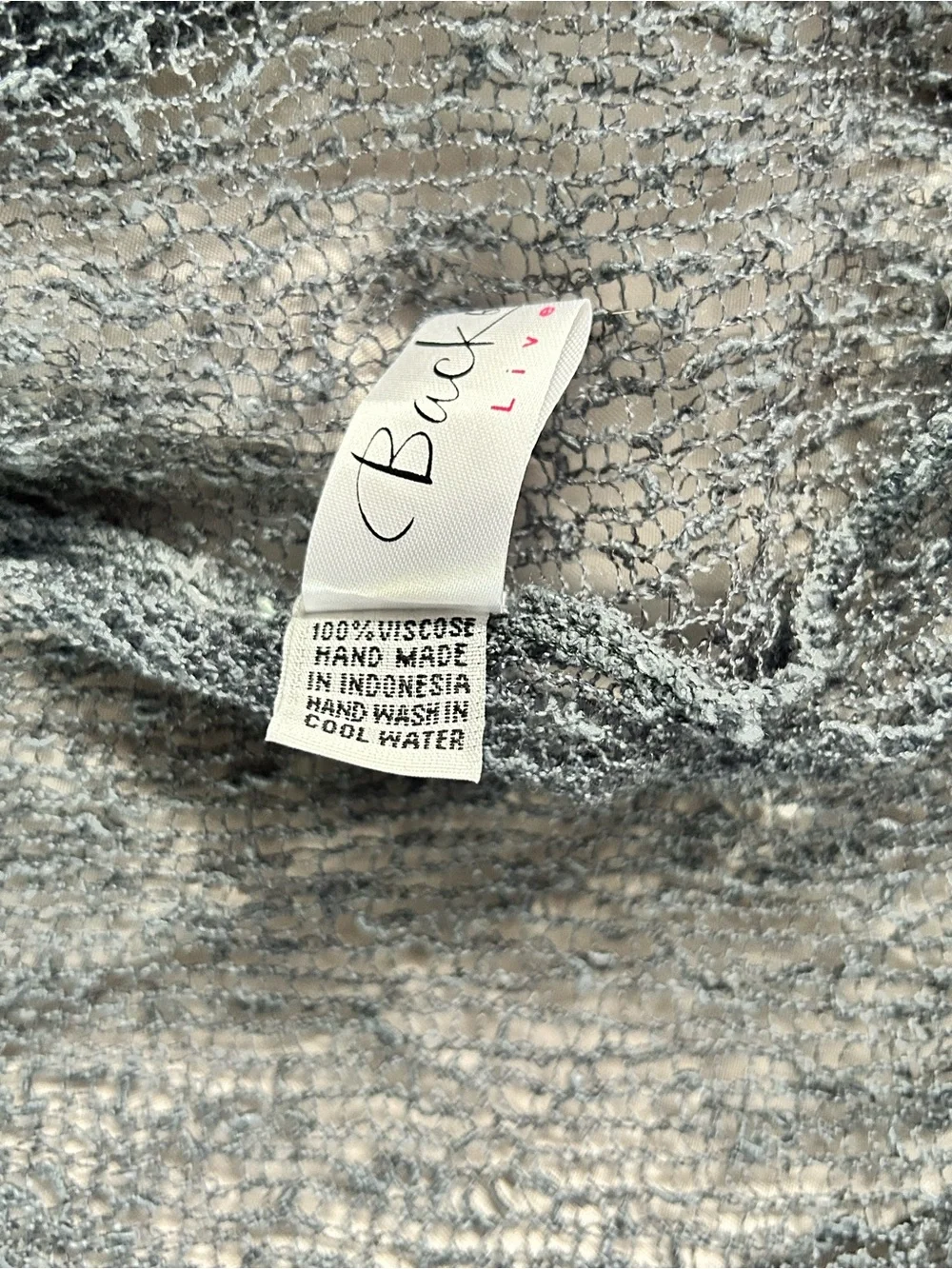 Gray Sheer Open-Front Ruffled Hem whimsigoth witchy Cardigan Shrug
